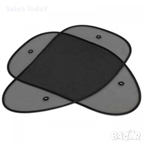 Комплект сенници , сенници за странично стъкло, 2бр., черен, снимка 3 - Аксесоари и консумативи - 32513091
