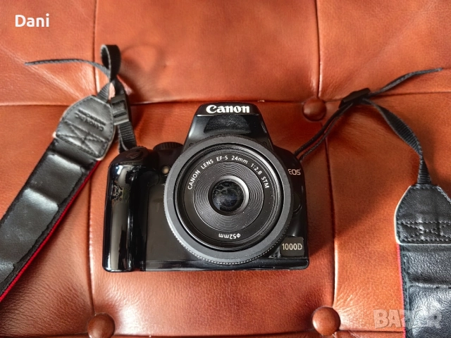 Фотоапарат Canon EOS 1000D, снимка 4 - Фотоапарати - 52399283