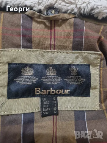 Дамско зимно яке  Barbour Размер 38, снимка 6 - Якета - 47868500