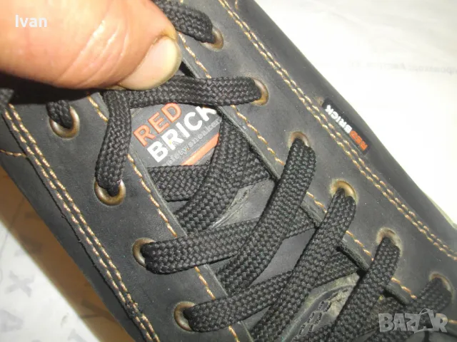 №47 НОВИ МЪЖКИ МАРАТОНКИ РАБОТНИ ОБУВКИ С ТВЪРДО БОМБЕ ОРИГИНАЛНИ ПОРТУГАЛСКИ RED BRICK, снимка 11 - Маратонки - 48123847