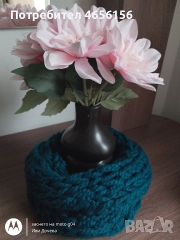 Шалове снуд или шал-яка + подарък+ доставка 28 лв, снимка 4 - Шалове - 52561093