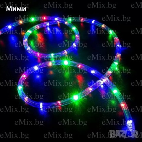 СВЕТЕЩО LED ВЪЖЕ - 10М MULTICOLOR, снимка 2 - Декорация за дома - 37444849