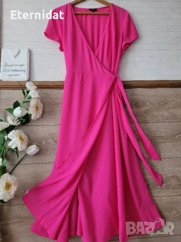 Розова лятна рокля, снимка 7 - Рокли - 51291168