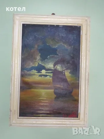 Продавм авторска картина - Завръщане, снимка 3 - Картини - 48978171