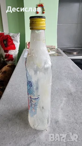  Бутилки с коледни рисунки, снимка 5 - Прибори, съдове, шишета и биберони - 50436479