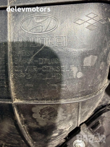 84651-D7100 конзола, cup holder от Hyundai Tucson 2.0 CRDI, 185 ph., 4x4, automatic, engine D4HA, снимка 6 - Части - 53525011