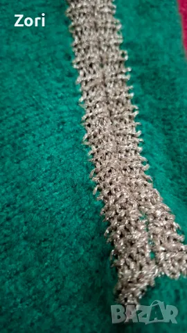 Вълнени пуловери овърсайз със сребристи акценти в два цвята, снимка 5 - Блузи с дълъг ръкав и пуловери - 49220772