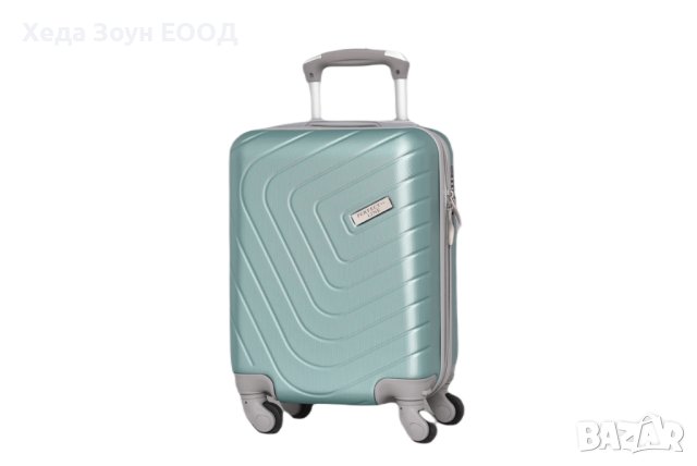 Куфар с махащи се колелца 40x30x20см БЕЗ и 46x30x20см с колела - Черен/Сив/Син, снимка 5 - Куфари - 40852561