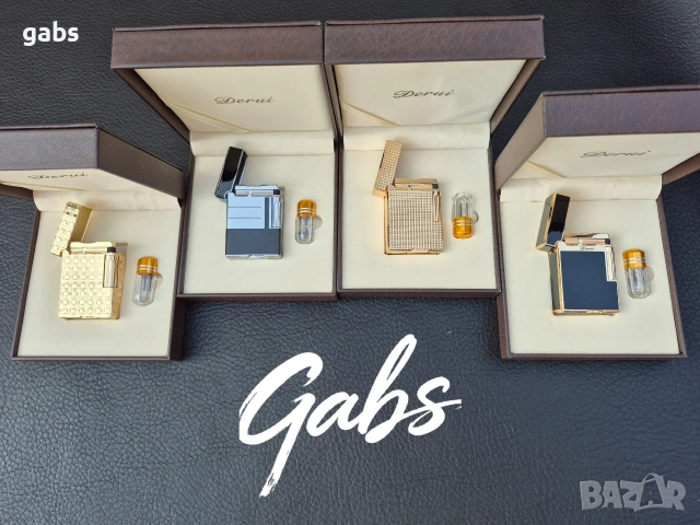 Луксозна газова запалка Derui,No 258-1, снимка 12 - Запалки - 49094206