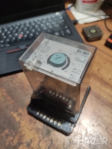 Ново токово реле RI-80 MERA REFA (Полша) , снимка 5 - Резервни части за машини - 52975938