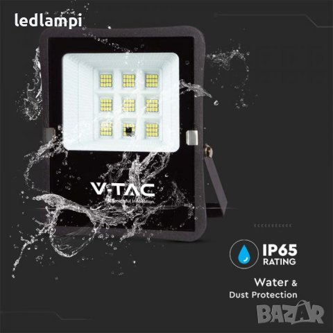 Соларен LED Прожектор 6W IP65 400Lum, снимка 4 - Соларни лампи - 40346492