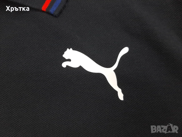 Puma BMW Motorsport Team Polo - Оригинална мъжка тениска с яка, снимка 10 - Тениски - 52666780