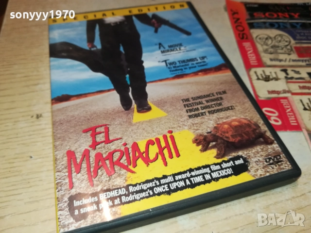 EL MARIACHI DVD 2009252237, снимка 5 - DVD филми - 51782149
