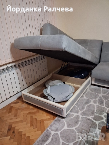 Ъглов разтегателен диван Принцес ||, снимка 4 - Дивани и мека мебел - 52956613
