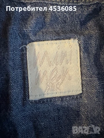 Детска дънкова риза с къс ръкав и копчета-MiniMan, снимка 3 - Детски ризи - 51172789