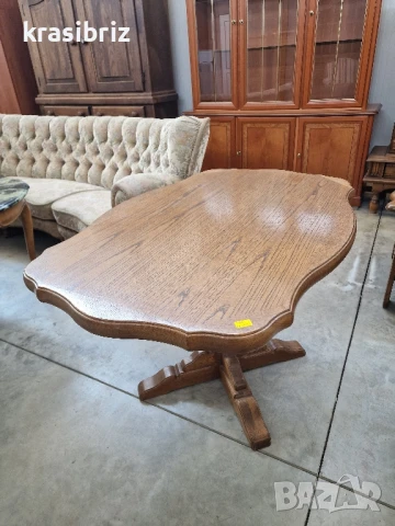 Масивна Маса -внос от Германия , снимка 2 - Маси - 51325457