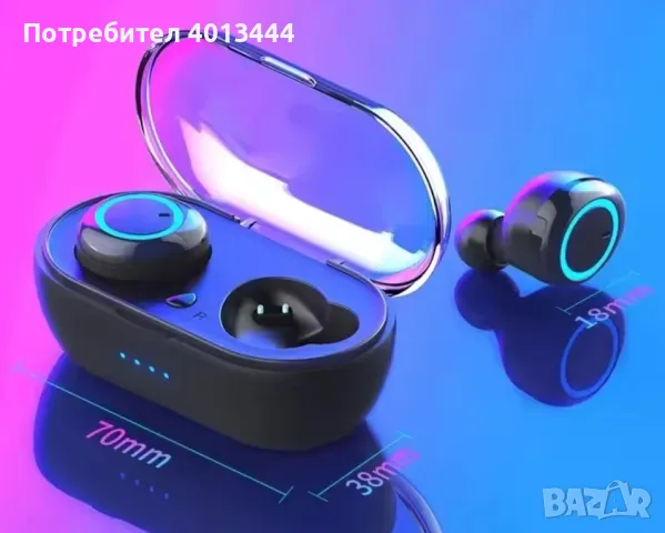Нови безжични блутут слушалки , снимка 3 - Bluetooth слушалки - 49434586