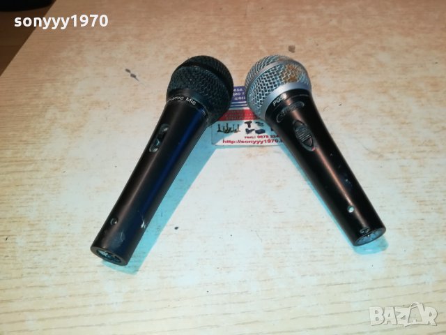 SHURE & FAME PROFI MIC-ВНОС GERMANY 1401221132, снимка 8 - Микрофони - 35432779