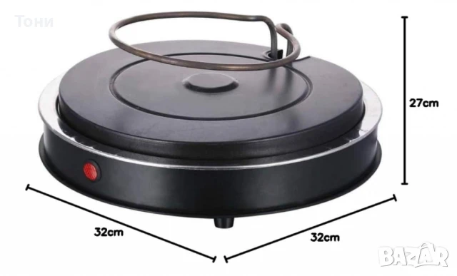 Електрическа пещ за пица, Emerio, снимка 1