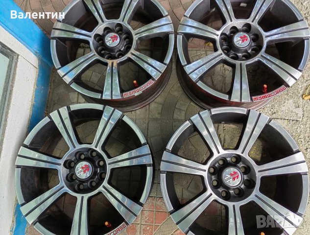 магнезиеви джанти 16 цола, 4 х 100, 4 х 114,3, MOMO Corse, Motorsport, снимка 7 - Гуми и джанти - 38213634
