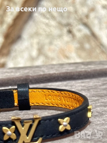 Louis Vuitton Кожена Гривна Код SK71, снимка 6 - Гривни - 52475038