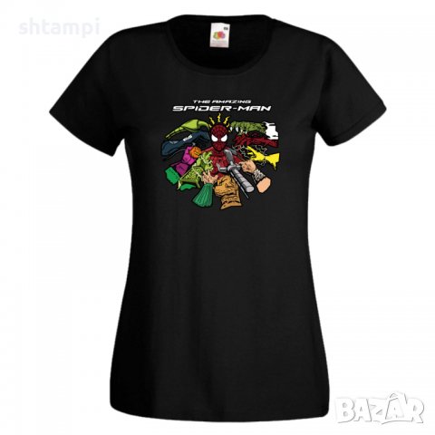 Дамска тениска Spiderman 013 Игра,Изненада,Подарък,Празник,Повод, снимка 3 - Тениски - 37282473