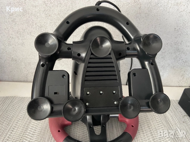 Волан С Педали Hama Thunder V5 PC, снимка 6 - Джойстици и геймпадове - 52218193