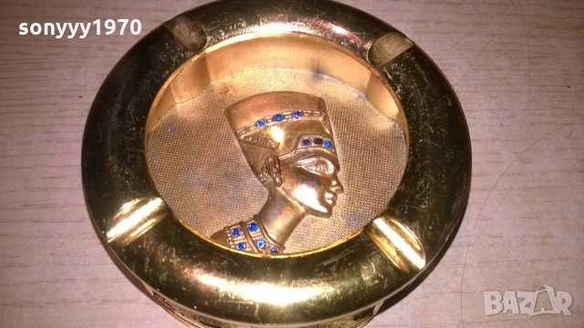 НЕФЕРТИТИ-GOLD EDITION-10Х4СМ-ВНОС ФРАНЦИЯ, снимка 4 - Колекции - 27194423