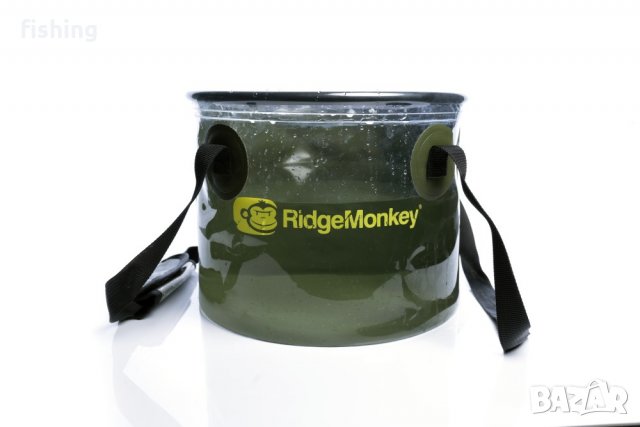 НОВО RidgeMonkey Perspective Collapsible Bucket, 10 litre