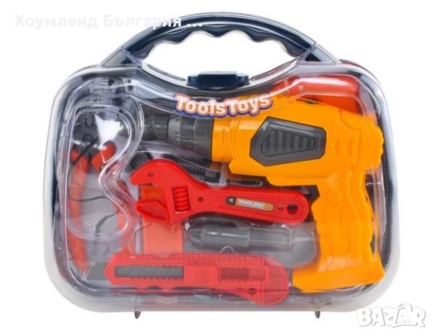 Детски куфар 16в1 с инструменти и въртяща се бормашина, снимка 2 - Други - 43309849