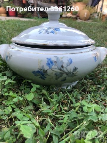 Порцеланов супник с капак, снимка 4 - Сервизи - 51609931