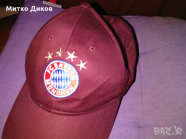 Байерн Мюнхен бейзболна шапка нова лилава, снимка 2 - Футбол - 27707284