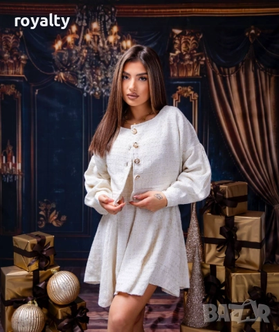 Бял Стилен Дамски Комплект , снимка 6 - Комплекти - 52884696