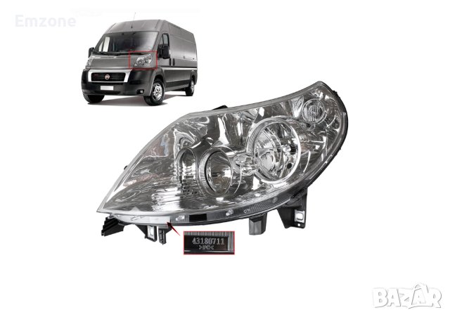 Фар Фарове за Fiat Ducato Citroen Jumper Peugeot Boxer 2011-2014г., снимка 2 - Части - 43743157