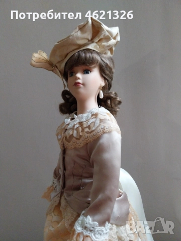 Винтидж колекционерска порцеланова кукла като нова с ограничено издание