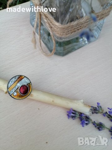 Пръстен с регулируем размер, снимка 6 - Пръстени - 43244495