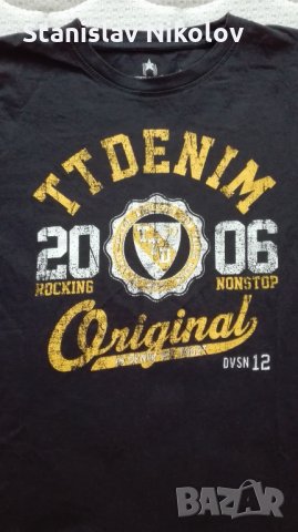 Тениска Tom Tailor Denim, снимка 2 - Тениски - 32897644