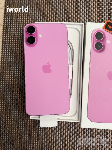 НОВ ❗️ iPhone 16 PLUS ❗️Лизинг от 52лв/м ❗️ Гаранция 128Gb PINK ❗️ розов, снимка 4 - Apple iPhone - 52614227