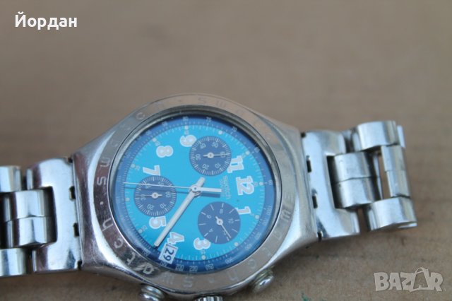 Мъжки часовник ''Swatch'' хронограф 40 мм, снимка 10 - Мъжки - 43593893