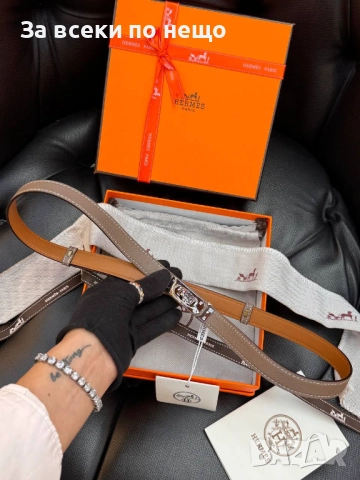 Hermes Колан Със Сертификат И Торбичка Хермес Код SK355, снимка 2 - Колани - 52668009