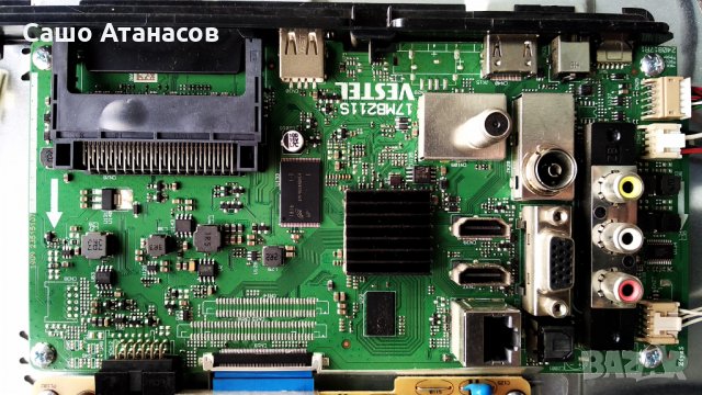 HITACHI 40HE4001 със счупена матрица ,17IPS12 ,17MB211S ,VES400UNDS-2D-N12 ,17WFM07 ,GE009RF1-V1.0, снимка 10 - Части и Платки - 29024658