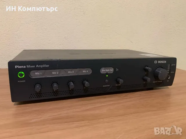 Продавам миксерен усилвател Bosch PLE-1MA120-EU, снимка 3 - Ресийвъри, усилватели, смесителни пултове - 49239180