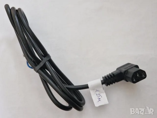 Захранващ кабел 1.25 м, 3x0.75 мм², мед, 10 A, снимка 2 - Кабели - 50045637