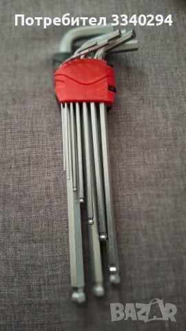 Шестограми к-т 10 бр. Powerfix, снимка 3 - Други инструменти - 51028791