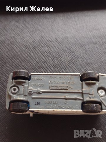 Метална количка POLICE VAN FORD MADE IN THAILAND за КОЛЕКЦИОНЕРИ 27047, снимка 5 - Колекции - 43683609