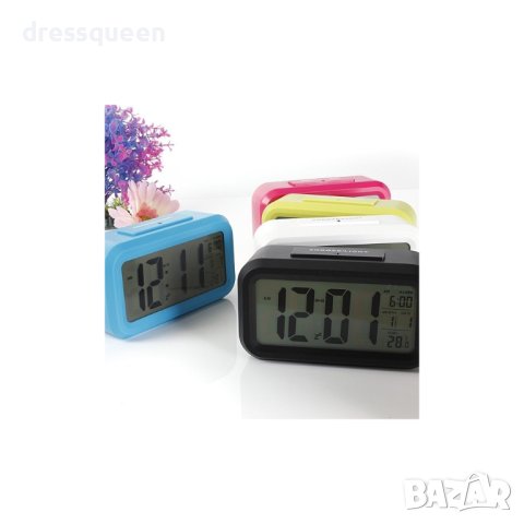 1019 Дигитален часовник с термометър и аларма за събуждане, снимка 9 - Други - 44010973