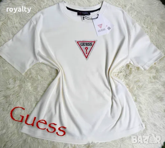 Памучни дамски тениски Guess , снимка 3 - Тениски - 50414311