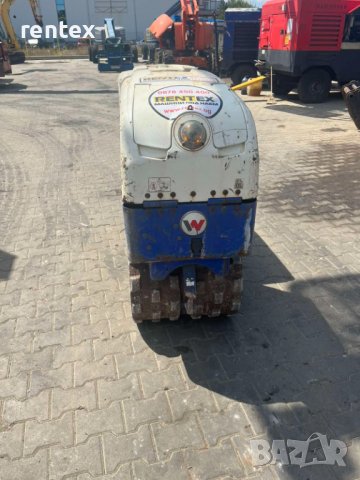 Траншеен валяк 1500 кг Wacker ПОД НАЕМ от Рентекс, снимка 2 - Индустриална техника - 39074289