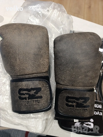 боксови ръкавици естествена кожа 10oz