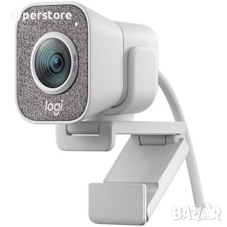 Уеб Камера Logitech StreamCam 1080P Бяла HD камера за компютър или лаптоп  Webcam for PC / Notebook в Камери в гр. София - ID36811374 — Bazar.bg